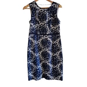 Boden Navy White Ava Dress